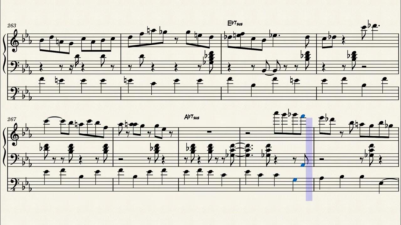 Herbie Hancock ”One Finger Snap" full transcription YouTube