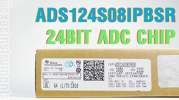 ADS124S08IPBSR | TI 24 Bit Analog to Digital Converter