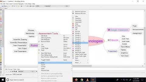 Draw Colorful Mind map Using "Freemind"