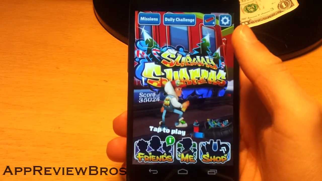 Subway Surfers - Nexus 4 - Game Review [Android]