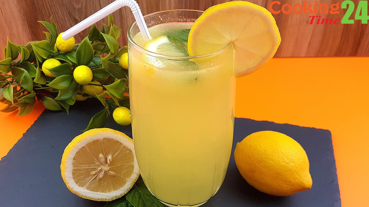 EV YAPIMI LİMONATA TARİFİ (Limonata Tarifi) YouTube