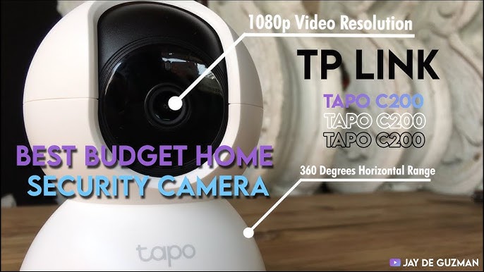 TP-Link Tapo C210 360° Wi-Fi Security Camera - Unboxing & Review 