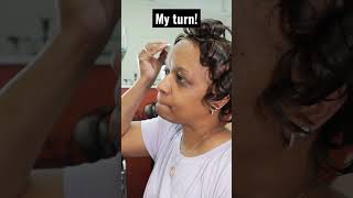 Same Day Relaxer And Color Always Add Moisturize Your Scalp  shorts  rollerset