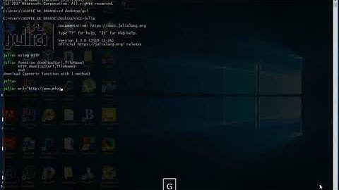 How to download files online using Julia