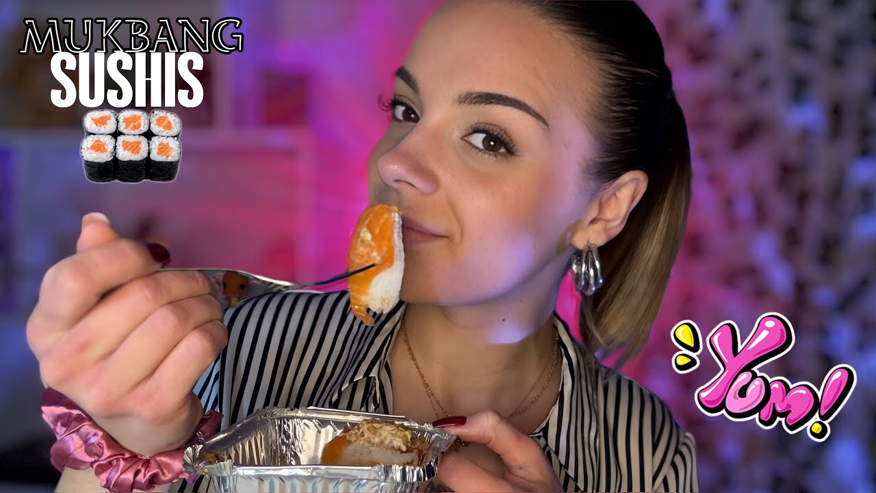[ASMR] DÉGUSTATION SUSHIS 🍣 (trop trop bon 🤤)