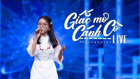 Phương Mỹ Chi - Giấc Mơ Cánh Cò | Lần đầu hát live đầy ngọt ngào tại Hà Nội