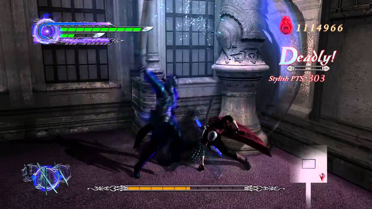 Devil May Cry 4 Legendary Dark Knight Vergil Vs Dante YouTube