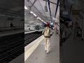 Paris France 🇫🇷 tourest guides metro train is the convient transport in the city
