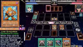 Yu-gi-oh Tag Force 4 Leo vs Yusei