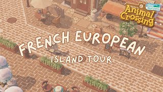 Beautiful French European Island Tour | Animal Crossing New Horizons