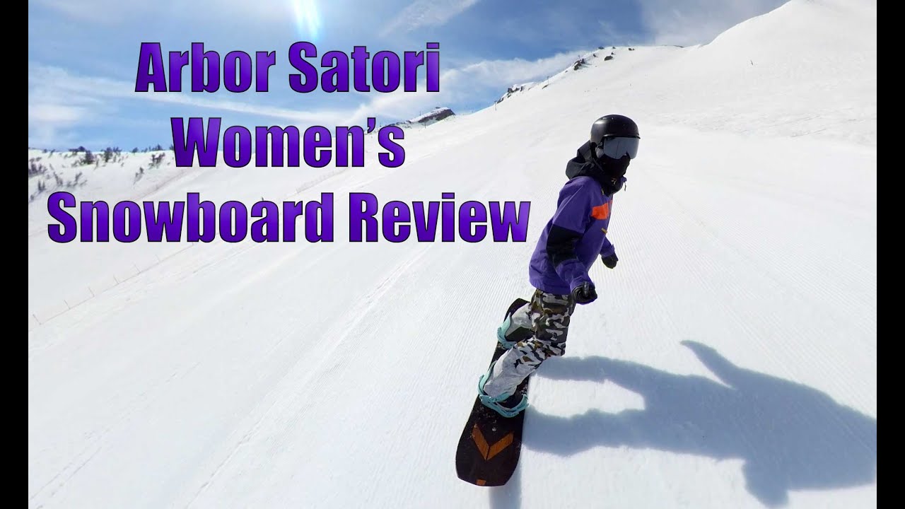 Arbor Satori 2024 Snowboard Review From A Women