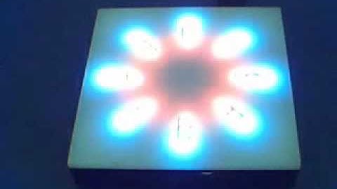 Led  RGB  PWM control with PIC16f877