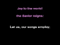 Joy To The World - Soprano Part practice