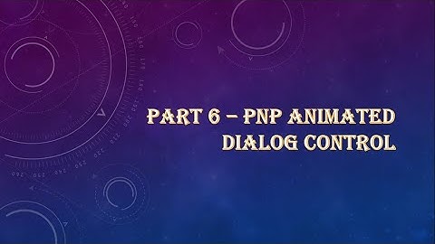 How to use PnP React Controls - Animated Dialog