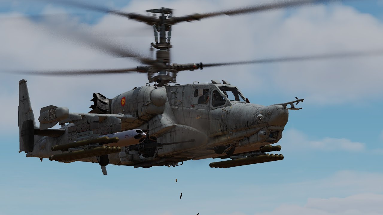 DCS Ka 50 III Aniquilar Convoy en Nevada - YouTube