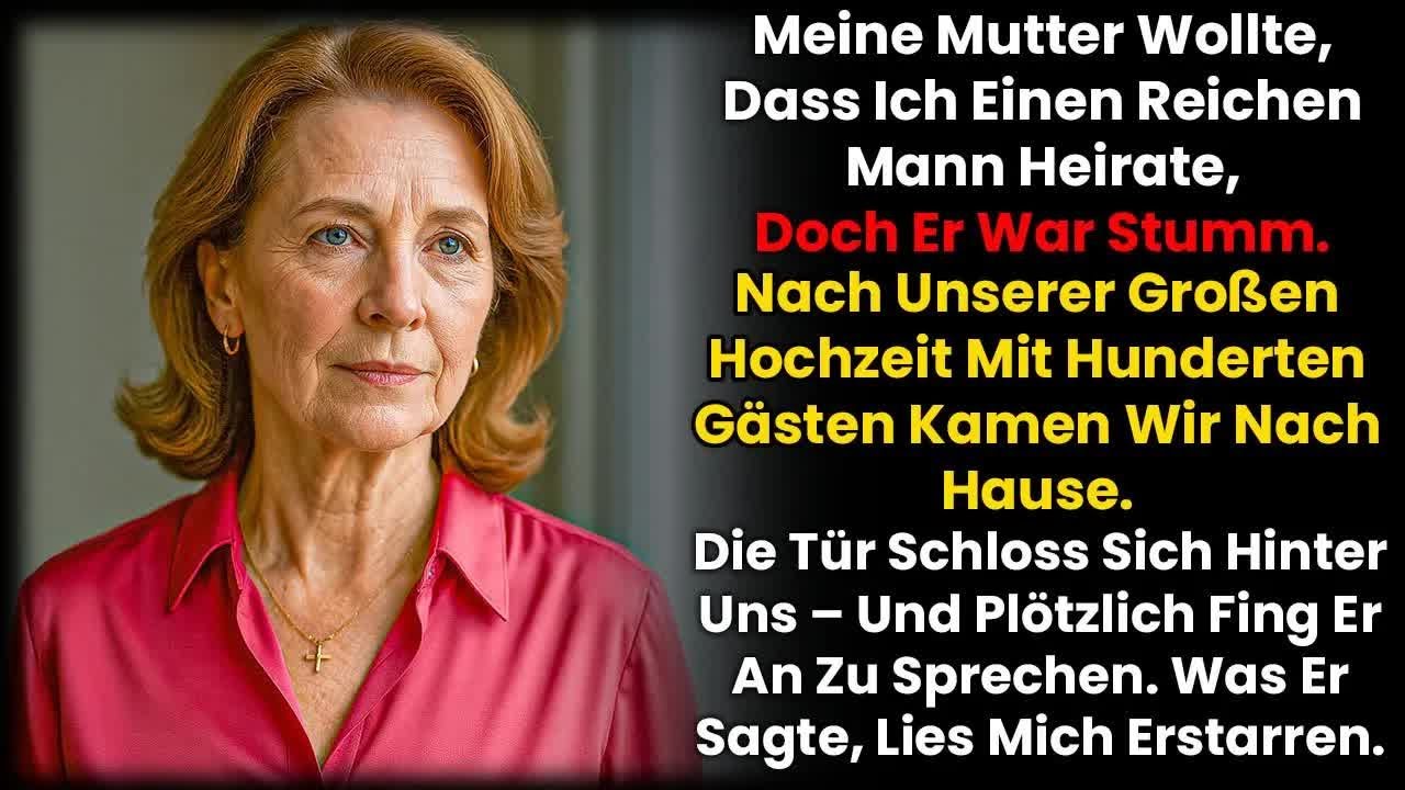 Der stumme Millionär, den ich heiratete, sprach erstmals – allein nach der Hochzeit