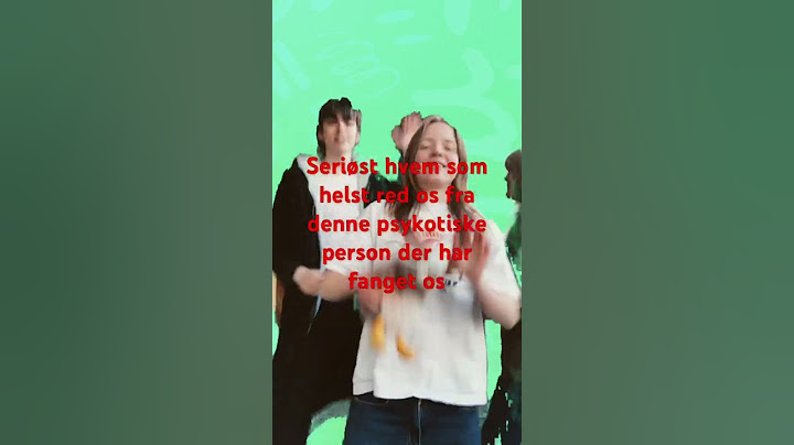 DET HER ER IKKE FOR SJOV