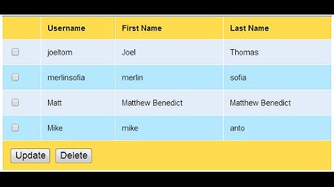 angular js php tümünü seç sil mysql