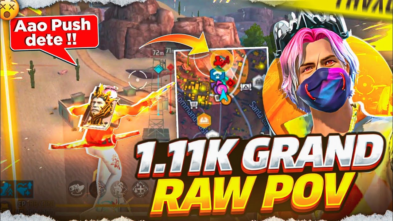 [RAW VIDEO] 1.11K GRAND FINAL🏆SEC RUSHER🔥✅ LAST ZONE DRAMA🫣
