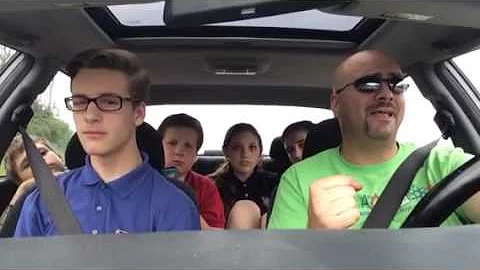 Lip Syncing "Don't Stop Believing"