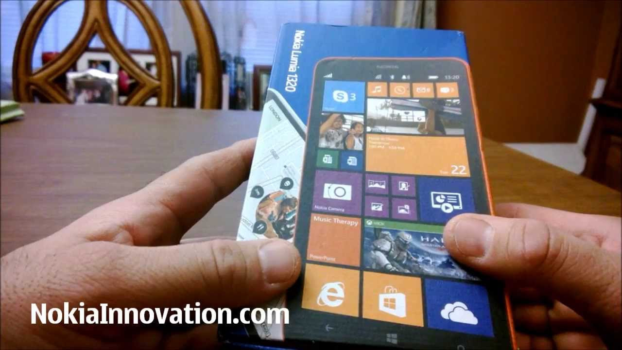 New Nokia Lumia 1320 Unboxing