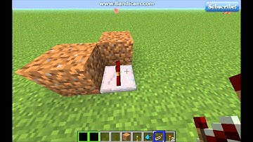 Minecraft Tutorials 1.3- How to make another Basic Redstone Clock