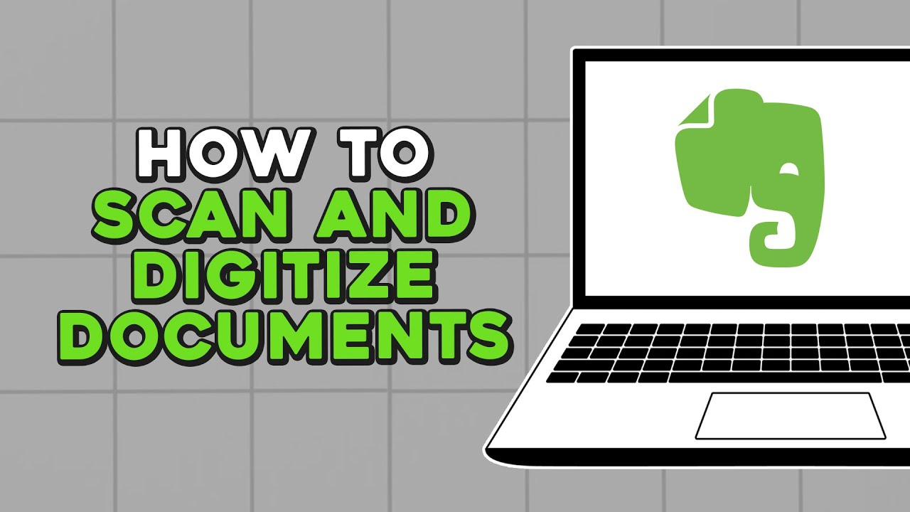 How to Scan and Digitize Documents with Evernote (Quick Tutorial)