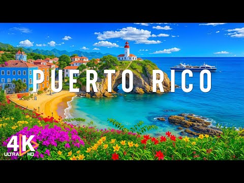 Puerto Rico 4K Explore Vibrant Culture Historic Streets And Pristine Beaches VIDEO 4K UHD 