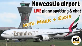 🔴LIVE 🔴Plane spotting from Newcastle International airport
