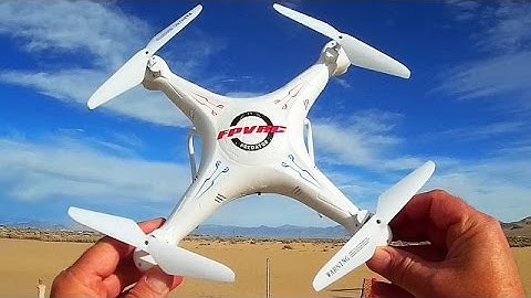 FPVRC K5C Camera Drone Flight Test Review