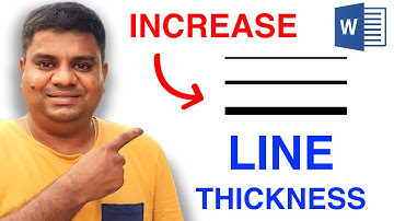 How to Increase Line Thickness in Word - [ 2 Best Methods ]