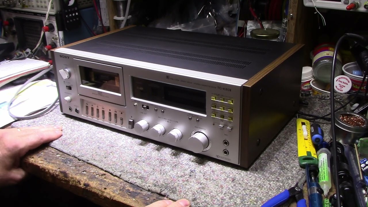 Sony TC-K80ii Cassette Deck - Warranty work (Ep. 240) - YouTube
