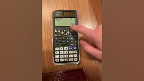 Casio fx-991EX calculator won’t convert fractions to decimals? (Calculator help)