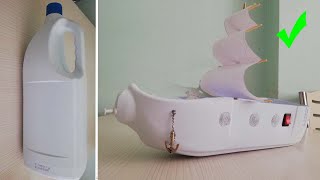 Plasti̇k Şi̇şeden Motorlu Gemi̇ Yapimi How To Make A Model Ship Diy