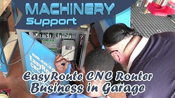 Start a CNC Cutting Business in Garage, EasyRoute CNC Router 220V Vacuum Table Install at Fourways