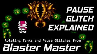 Blaster Master Pause Glitch and Rotating Tanks Explained - Behind the Code