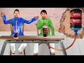 ठंडा पीना का चुनौती Soft Drink Challenge Comedy Video हिंदी कहानियां Hindi Kahaniya Comedy Video