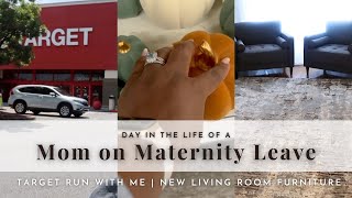 DAY IN MY LIFE ON MATERNITY LEAVE VLOG | TARGET RUN WITH ME | CARING FOR A 2 MONTH OLD