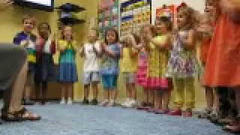 Emmy's class sings