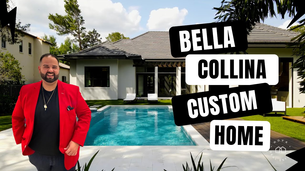 Brand New $2,100,000 Custom home inside of the Bella Collina Community in MontVerde, FL