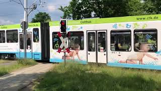 Tatra Kt4D Tram Strassenbahn Cottbus 2021 Tramspotter Trainspotter ÖPNV