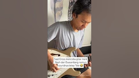 Sound tele emang ada di jarinya Eross Sheila on 7