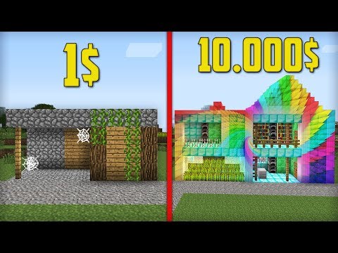 ДЕРЕВЕНСКАЯ КУЗНИЦА ЗА 1$ ПРОТИВ КУЗНИЦЫ ЗА 10000$ В МАЙНКРАФТ | Компот Minecraft