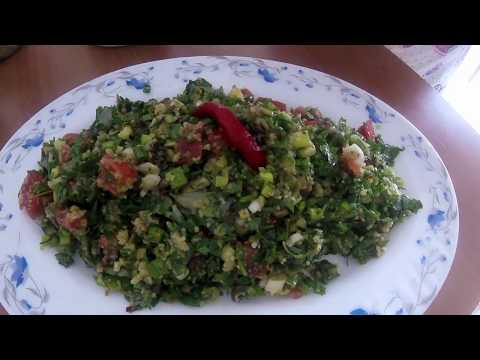 Video: Izgara Sebzeli Ve Beyaz Peynirli Tabbouleh Salatası