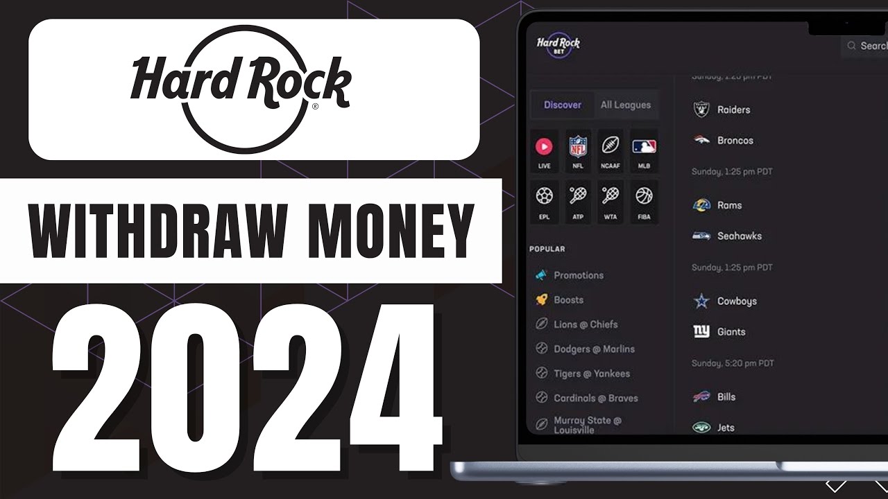 How Long Does Hard Rock Bet Take To Withdraw How to withdraw money from Hard Rock bet (2024) | How to cashout from