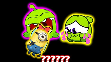 Om Nom & Nibble Nom "Ice Cream & Crying" Sound Variations in 32 Seconds Superheros Version