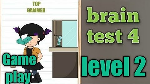 brain test 4 level 2 gameplay walkthrough Solution