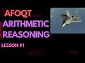 Master AFOQT Arithmetic Reasoning: Lesson 1 ๐งฎ | Prep Series