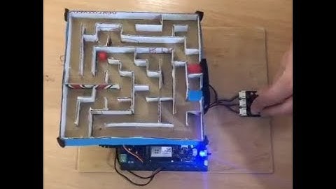 Arduino Marble Maze Labyrinth