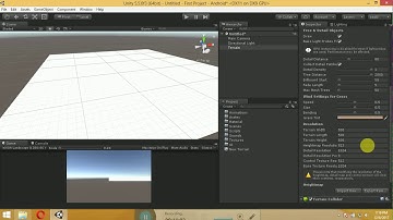 Unity 3d Tool Introduction and Terrain work #1